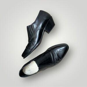 Durango Crush Women’s Black Leather Western Booties Shoes Size 6